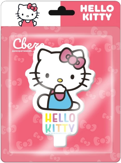 Свеча Фигура, Hello Kitty, 7 см, 1 шт