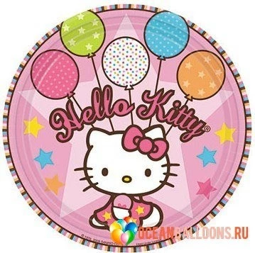 HELLO KITTY ТАРЕЛКИ 8 ШТУК