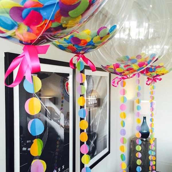 Шары Баблс с конфетти