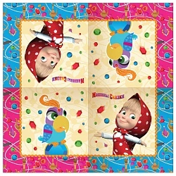 Салфетки Машины сказки, 33_33 см, 20 шт