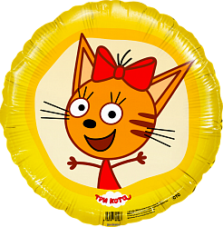 Шар Три кота Карамелька