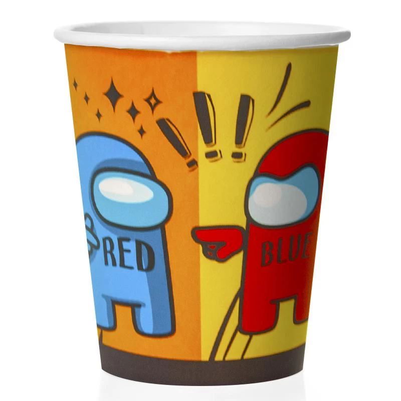 Стаканы (250 мл) Игра Среди Нас, Вечеринка, 6 шт