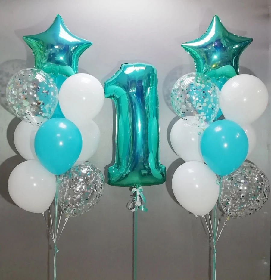 Воздушные шары фонтаны на 1 годик
