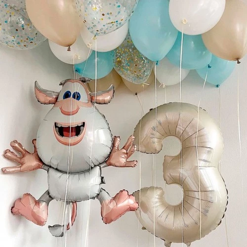 Композиция воздушных шаров Буба