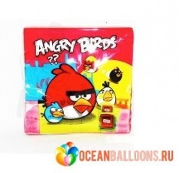 Салфетка ANGRY BIRDS  20 штук.